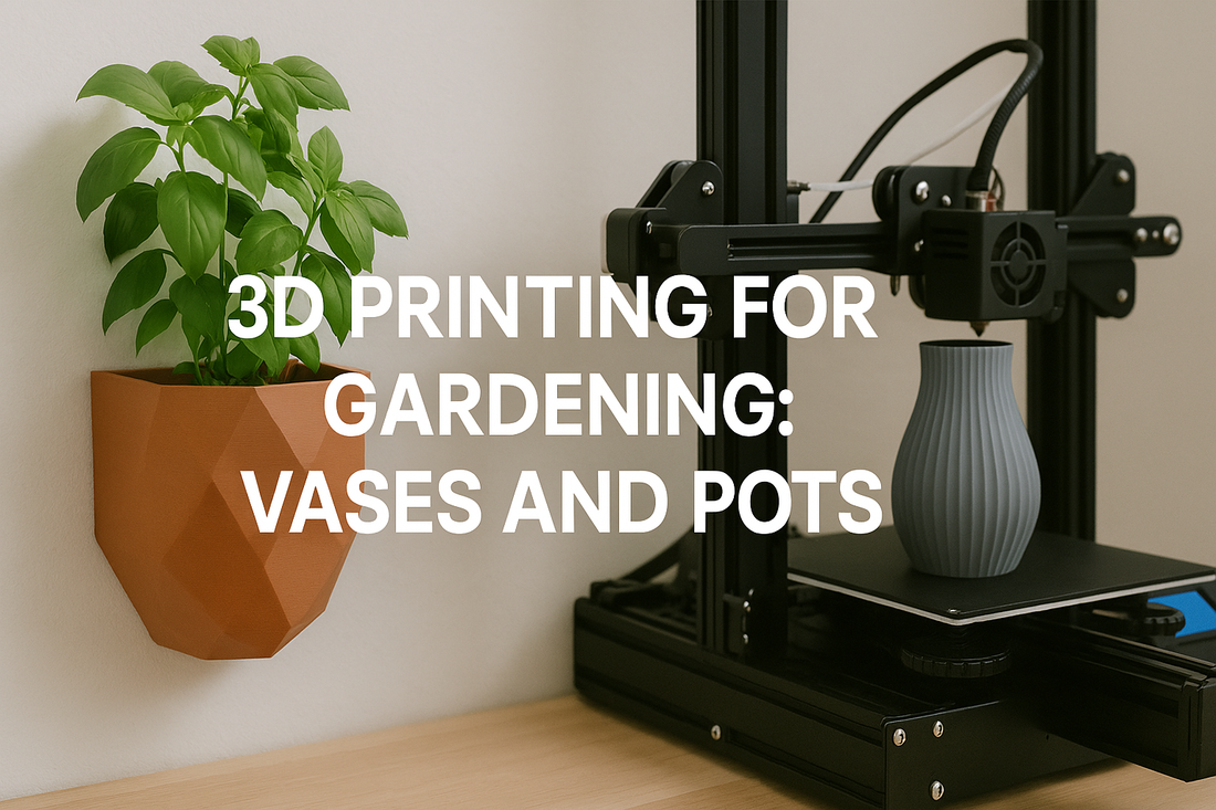 🌿 3D Printing for Gardening: Vases, Pots & Green Idea