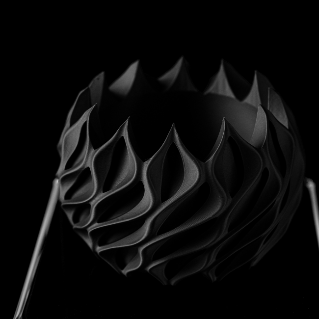 Aether-Flame__Table-Planter__Black