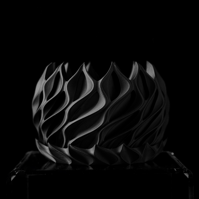 Aether-Flame__Table-Planter__Black