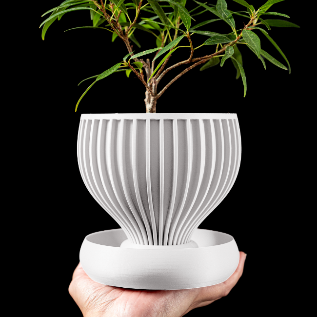 Novanest__Planter__White