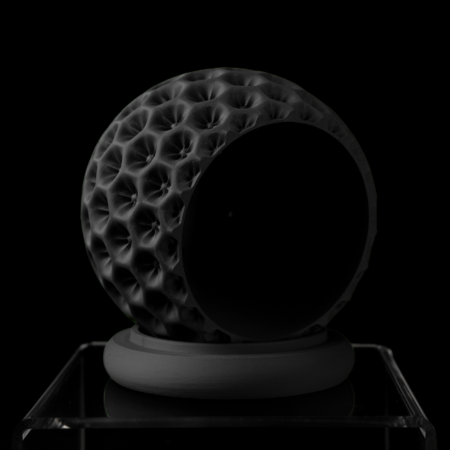 Sage-Orb__Table-Planter__Black