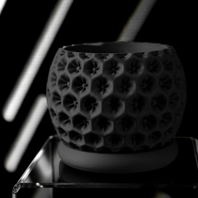 Sage-Orb__Table-Planter__Black