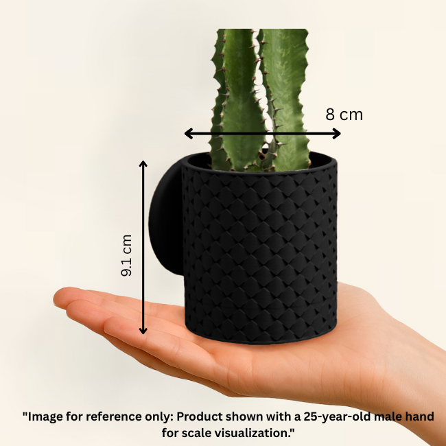 Charm__Wall-Planter__Black