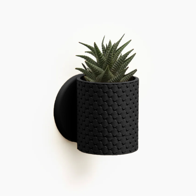 Charm__Wall-Planter__Black