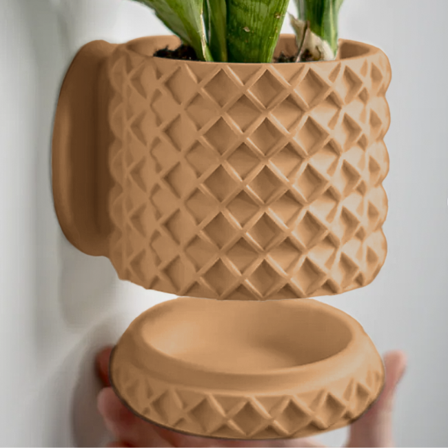 Criss-Craft__Wall-Planter__Beige