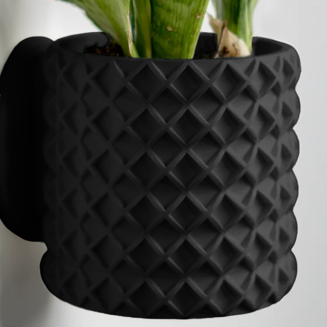 Criss-Craft__Wall-Planter__Black