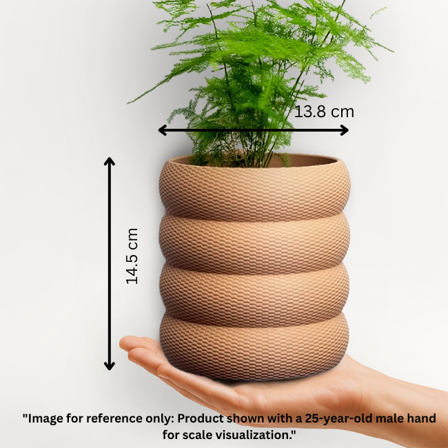 Terra-Loop__Wall-Planter__Beige
