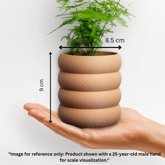 Terra-Loop__Wall-Planter__Beige